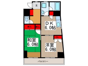 ＮＦコーポ西川口の物件間取画像